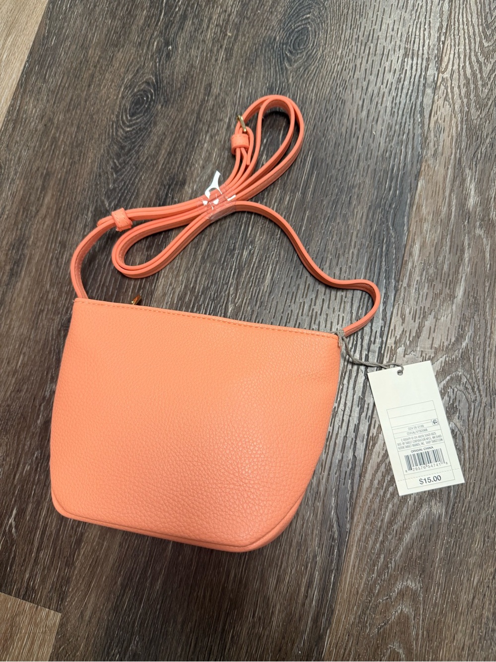 a new day Coral-Peach Crossbody Bag